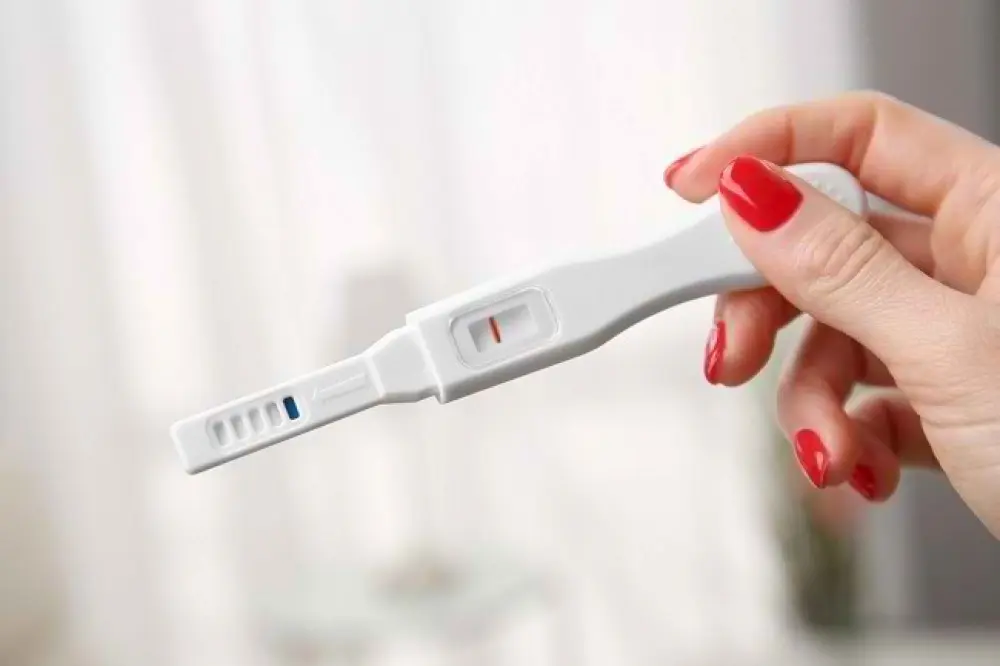 طريقة استخدام اختبار الحمل المنزلي بالصور 