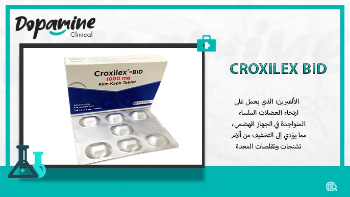 دواء CROXILEX BID