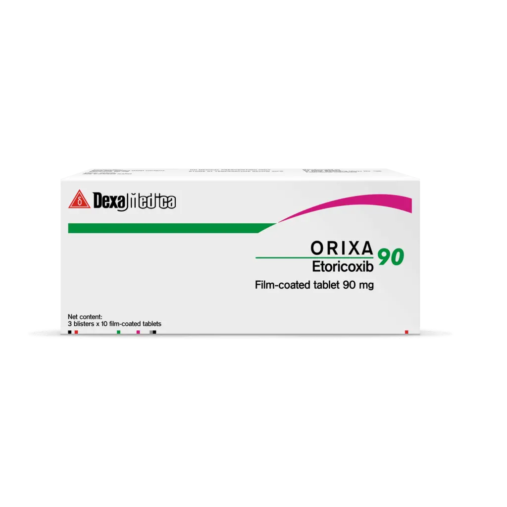 Etoricoxib 90 mg دواعي استعمال